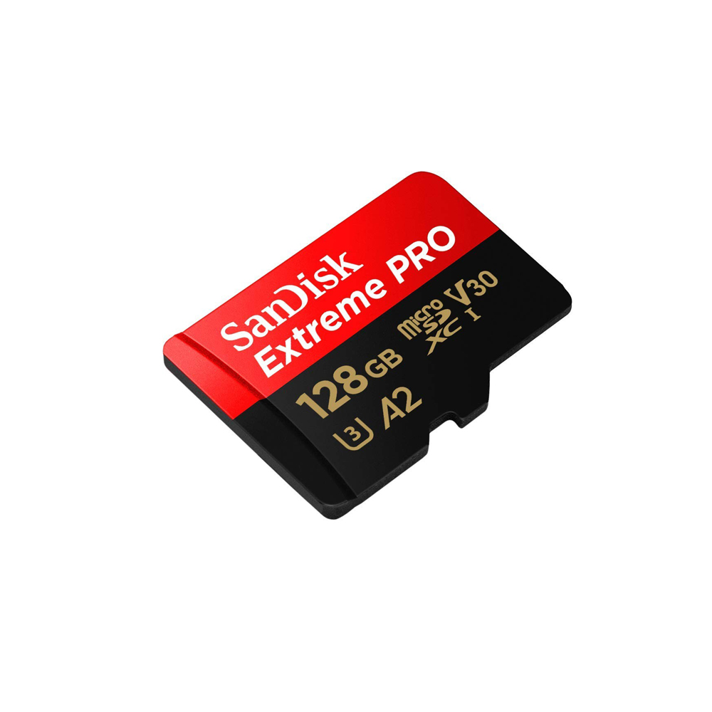 SanDisk EXTREME® PRO A2 128GB microSDXC UHS-I Card with Adapter - 170MB/s เมมโมรี่